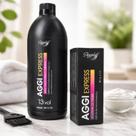 COLORAÇÃO GLOSS Aggi Express Kit Bisnaga 60gox 13 Vol 4 900ml