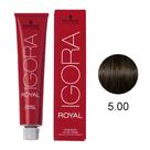 Coloração Igora Royal 5-00 Castanho Claro Natural Extra 60g