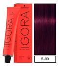 Coloração Igora Royal 5-99 Castanho Claro Violeta Extra 60g