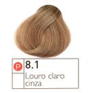 Coloração Instantly Collor Louro Claro Cinza 8.1 - Alpha Line Coloração Instantly Collor Louro Claro Cinza 8.1 - Alpha Line