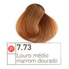 Coloração Instantly Collor Louro Médio Dourado 7.73 - Alpha Line