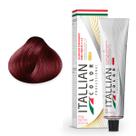 Coloração Itallian Color 60g Profissional Cor:6.62 Louro Escuro Vermelho Violeta