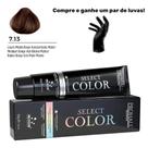 Coloração Permanente Select Color Nº7.13 Louro Médio Acinzentado Mate Prohall 50g Coloração Permanente Select Color Nº7.13 Louro Médio Acinzentado Mate Prohall 50g