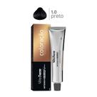 Coloração Profissional 1.0 Preto 60g - Vita Derm - Coloração Permanente em Creme