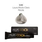 Coloração Profissional Felps Color Louro Muito Claro Pérola 9.89 - 60g