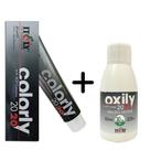 Coloração Tinta Permanente Itely Colorly 60ml + OX 30vol Oxily 60ml