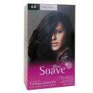 Coloração Tonalizante Tono 2.8 Preto Azulado - Soave Capelli Coloração Tonalizante Tono 2.8 Preto Azulado - Soave Capelli