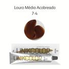 Coloração UnikColor 7-4 Louro Médio Acobreado 50gr Gaboni Professional Coloração UnikColor 7-4 Louro Médio Acobreado 50gr Gaboni Professional