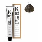 Coloração Vegana Loiro Médio Cinza 7.1 Kostume Kolor 60ml Coloração Vegana Loiro Médio Cinza 7.1 Kostume Kolor 60ml