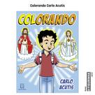 Colorando Carlo Acutis + Giz de Cera mini