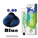 Coloratto Blue 0.80 Coloração Sem Amônia Itallian Profissional 60g