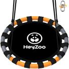 Columpio Saucer HeyZoo 102 cm para Exterior con Capacidad de 408 kg y Giro de 360