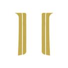 Coluna Porta Lisa Para Mercedes-Benz HPN Dourada Conjunto Coluna Porta Lisa Para Mercedes-Benz HPN Dourada Conjunto