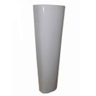 Coluna Tanque Apto Mármore Sintético 64cm Branco Rorato