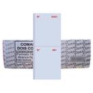 Comanda 2 Corpos Numerada Branca Papel Offset 100 Folhas Coral Unidade