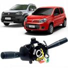 Comando de Seta sem Limpador Traseiro e com Luz de Emergência Fiat Uno Evo 2010 até 2016