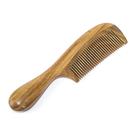 Comb BEINY, sândalo verde natural, antiestático para cabelos