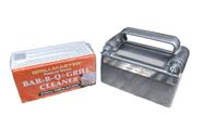 Combinação de limpeza de churrasqueiras U.S. Pumice Grill Bricks com suporte Combinação de limpeza de churrasqueiras U.S. Pumice Grill Bricks com suporte