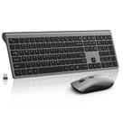 Combinação de mouse e teclado sem fio SHUNJINRUN com calculadora