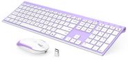 Combinação de teclado e mouse com Soplor recarregável de 2,4 GHz Combinação de teclado e mouse com Soplor recarregável de 2,4 GHz
