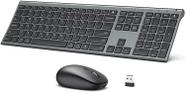 Combinação de teclado e mouse iClever DK03 Bluetooth 4.2 + 2.4G