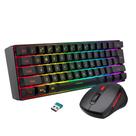 Combinação de teclado e mouse para jogos sem fio Snpurdiri 60% Combinação de teclado e mouse para jogos sem fio Snpurdiri 60%