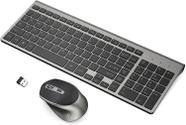 Combinação de teclado e mouse sem fio JOYACCESS para PC/Windows/Mac