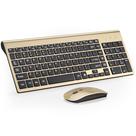 Combinação de teclado e mouse sem fio TopMate Ultra Slim 2.4G