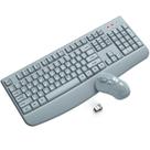 Combinação de teclado e mouse sem fio ULSOU Ful-Size Grey