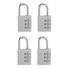 Combination Lock Master Lock Defina seu próprio pacote de alumínio de 30 mm com 4