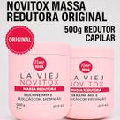 Combo 02 Máscara Redutora La Vie Novitox 500g Redução de Volume, Anti Frizz, Hidratação e Brilho Intenso