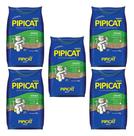 Combo 05un Areia Higiênica Kelco Pipicat Classic 4kg