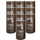 combo 10 Botox Plastica dos Fios Marroquina Alisamento e Redutor de Volume Capilar 1Kg
