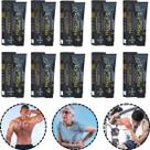 Combo 10 Pomadas Fisiofort Preta Premium Relaxante Intensivo 150g