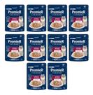 Combo 10 Ração Úmida Premier Gourmet Atum Arroz Gato Adulto