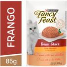 Combo 12 Ração Úmida De Gatos Sachê 85g Demi Glace Frango