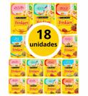 Combo 18 Sachês 85g Ração Para Gatos Friskies 6 Sabores
