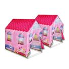 Combo 2 Barracas Infantil Menina Princesa Fácil de Montar Casinha Tenda Combo 2 Barracas Infantil Menina Princesa Fácil de Montar Casinha Tenda