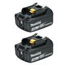 Combo 2 bateria 18v 3,0ah - bl1830b li-ion - 197599-5 - makita