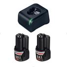 Combo 2 Baterias 12v e Carregador Bivolt GAL12V-20 Bosch Combo 2 Baterias 12v e Carregador Bivolt GAL12V-20 Bosch