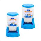Combo 2 Bebedouro Prático Alvorada 3 Litros - Azul