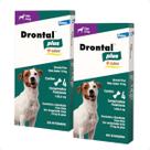 Combo 2 Drontal Plus Para Cães 10Kg Elanco - 4 Comprimidos Combo 2 Drontal Plus Para Cães 10Kg Elanco - 4 Comprimidos