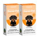 Combo 2 Ducox Pet 50mg Pearson Anti-inflamatório Cães e Gatos - 10 Comprimidos