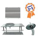 Combo 2 em 1 - Gabinete 80cm Letónia + Torneira Ibiza Combo 2 em 1 - Gabinete 80cm Letónia + Torneira Ibiza