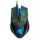 Combo 2 em 1 Mouse 6 botões e Mouse Pad 3.200PI LED 4 COR Cs Go
