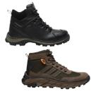 Combo 2 Pares Bota Adventure Masculina Preto e Oliva 1144/195