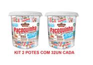 Combo 2 potes de paçoca zero adição de açúcar e vegana.