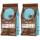 Combo 2 Quatree Supreme Cães Filhotes Raças Pequenas 10,1Kg