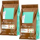 Combo 2 Quatree Supreme Gatos Filhotes Salmão - 10,1Kg