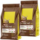 Combo 2 Ração Quatree Supreme Gatos Castrados Frango 10,1Kg